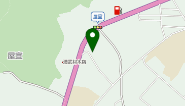 【予約制】akippa 屋宜727-3駐車場の地図画像