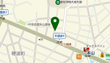 【予約制】akippa つぼい 本山駅まで徒歩3分の地図画像