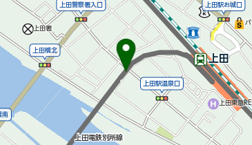 【予約制】akippa 別所線高架下駐車場の地図画像