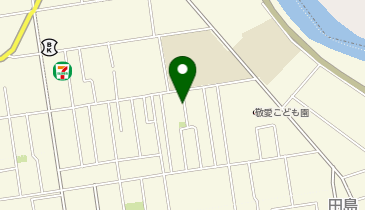 【予約制】akippa 荻川駅 新津第二中学校付近 駐車場の地図画像