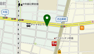 【予約制】akippa 愛知県名古屋市東区古出来1-1-8古出来ビル駐車場の地図画像