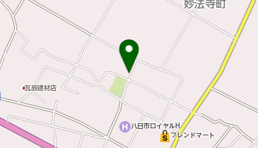 【予約制】akippa 八日市ロイヤルホテル 第5駐車場の地図画像