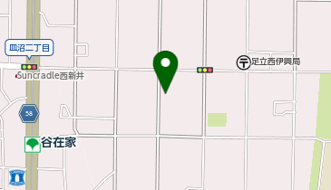 【予約制】akippa [0ddb5]西新井4丁目39 個宅アキッパ駐車場の地図画像