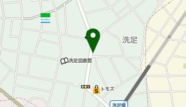【予約制】akippa 洗足駅徒歩4分バイク屋根付き駐車場の地図画像