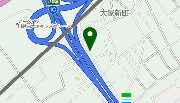 【予約制】akippa メイプル駐車場の地図画像