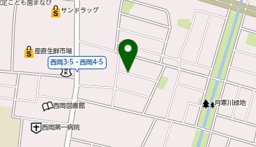 【予約制】akippa 豊平区西岡4条5-4-3駐車場の地図画像