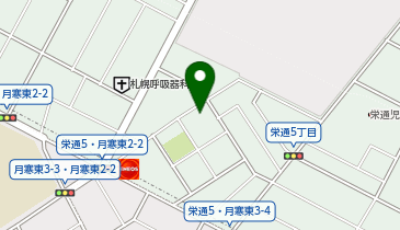 【予約制】akippa 白石区栄通5-3-3駐車場の地図画像