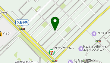 【予約制】akippa 入船4丁目6-15☆アキッパ駐車場の地図画像