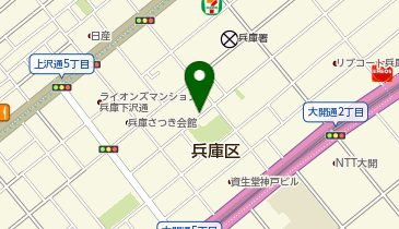 【予約制】akippa NPC24H神戸中道通パーキングの地図画像