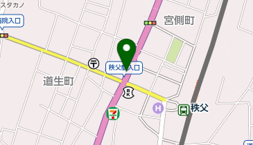 【予約制】akippa SANパーク秩父宮側町1の地図画像