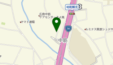 【予約制】akippa 中筋一丁目パーキングの地図画像