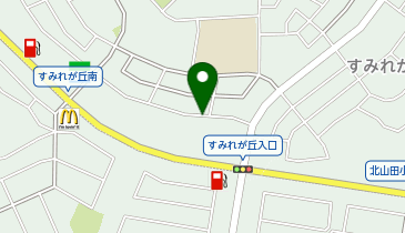 【予約制】akippa すみれが丘43-11 アキッパ駐車場の地図画像