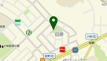 【予約制】akippa 田原1丁目15-2駐車場の地図画像