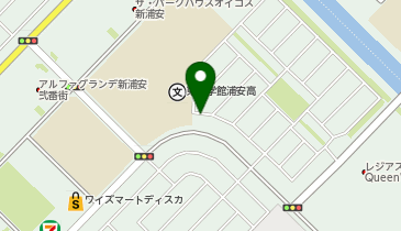 【予約制】akippa [caa81]高洲1丁目22☆個宅アキッパ駐車場の地図画像