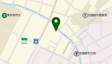 【予約制】akippa [f06cb]尾山台1丁目2▽個宅アキッパ駐車場の地図画像