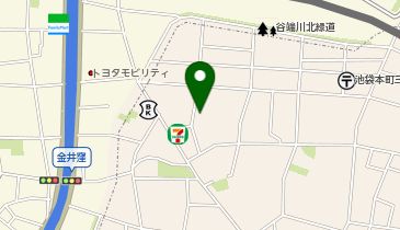 【予約制】akippa 池袋本町3-18駐車場 スペース番号3の地図画像