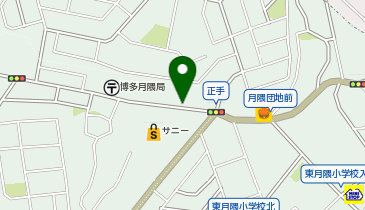 【予約制】akippa [99745]月隈2-4駐車場の地図画像