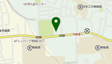 【予約制】akippa 駒場2丁目17-7▽アキッパ駐車場の地図画像
