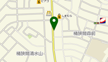 【予約制】akippa 桶狭間森前駐車場の地図画像