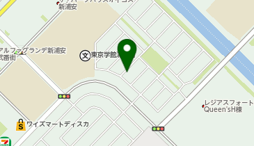 【予約制】akippa 高洲1丁目17-13☆アキッパ駐車場の地図画像