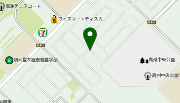 【予約制】akippa 高洲3丁目13-1☆アキッパ駐車場の地図画像