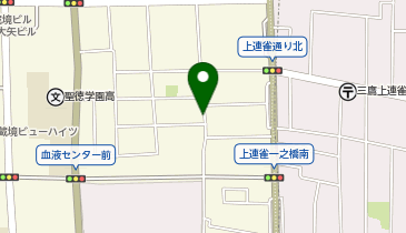 【予約制】akippa 境南町1丁目20-6駐車場の地図画像