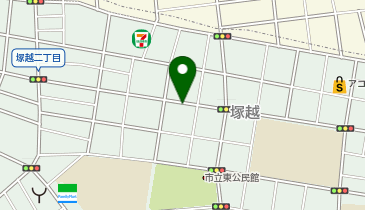 【予約制】akippa 蕨市民公園・塚越グラウンド・東公民館まで徒歩5分の地図画像