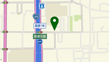 【予約制】akippa レオパレス喜連駐車場【11214】の地図画像