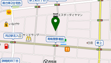 【予約制】akippa レオパレスNOGAMI 2駐車場【27375】の地図画像