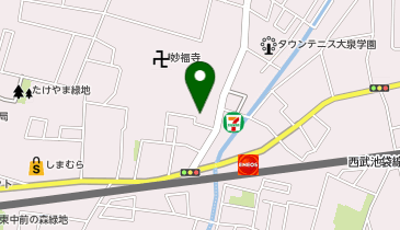 【予約制】akippa レオネクスト四季の風駐車場【47476】の地図画像