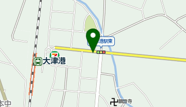 【予約制】akippa 大津港駅前第1駐車場の地図画像