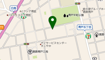 【予約制】akippa [b9e6b]青戸4丁目☆アキッパ駐車場の地図画像