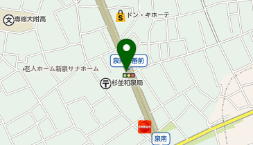 【予約制】akippa エスコート代田橋 スズキ側の地図画像