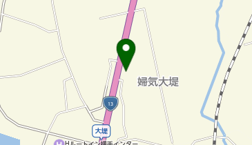 【予約制】akippa ダイナム横手店 駐車場の地図画像