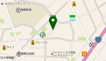 【予約制】akippa 白鳥4丁目17-5☆アキッパ駐車場の地図画像