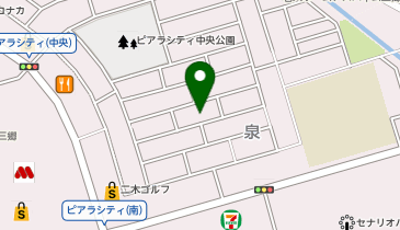 【予約制】akippa レオパレスプラティークラシーヌ駐車場【36977】の地図画像
