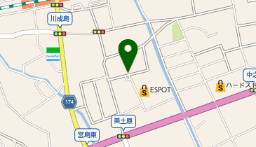 【予約制】akippa K・S新富士駅前第10駐車場の地図画像