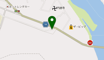 【予約制】akippa モナ月極駐車場の地図画像