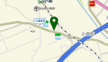 【予約制】akippa 小泉駅前第2駐車場の地図画像