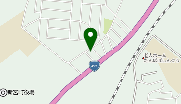 【予約制】akippa 緑ケ浜1丁目6-5駐車場の地図画像