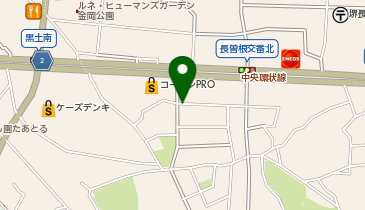 【予約制】akippa 長曽根町3008-1駐車場の地図画像