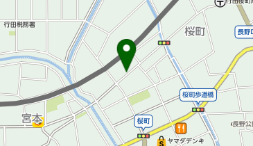 【予約制】akippa レオパレス桜町駐車場【25630】の地図画像