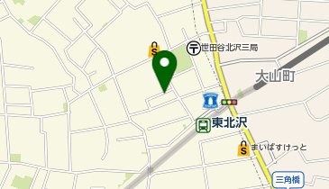 【予約制】akippa 北沢3丁目5KANEFUJI邸駐車場の地図画像