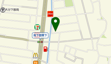 【予約制】akippa スカイハイツ下郡駐車場の地図画像