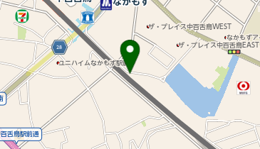 【予約制】akippa 中百舌鳥3丁バイク駐輪場の地図画像