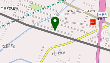 【予約制】akippa 三ケ1623-21駐車場の地図画像