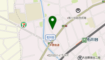 【予約制】akippa 石川町2丁目7-10▽アキッパ駐車場の地図画像