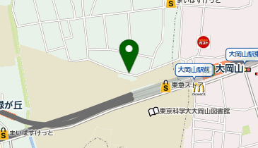 【予約制】akippa 大岡山2丁目5-7▽アキッパ駐車場の地図画像
