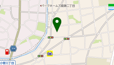 【予約制】akippa 西亀有2丁目11-20駐車場の地図画像