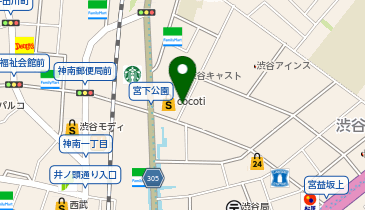 【予約制】akippa 3/2-3/6限定 cocoti SHIBUYA駐車場【高さ205cm以下:7:00-22:00】の地図画像